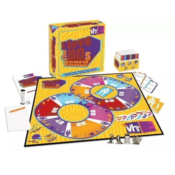 VH1 "I Love The 80's Board Game" by Viacom 2006 Ed.NEW In Factory Sealed Box